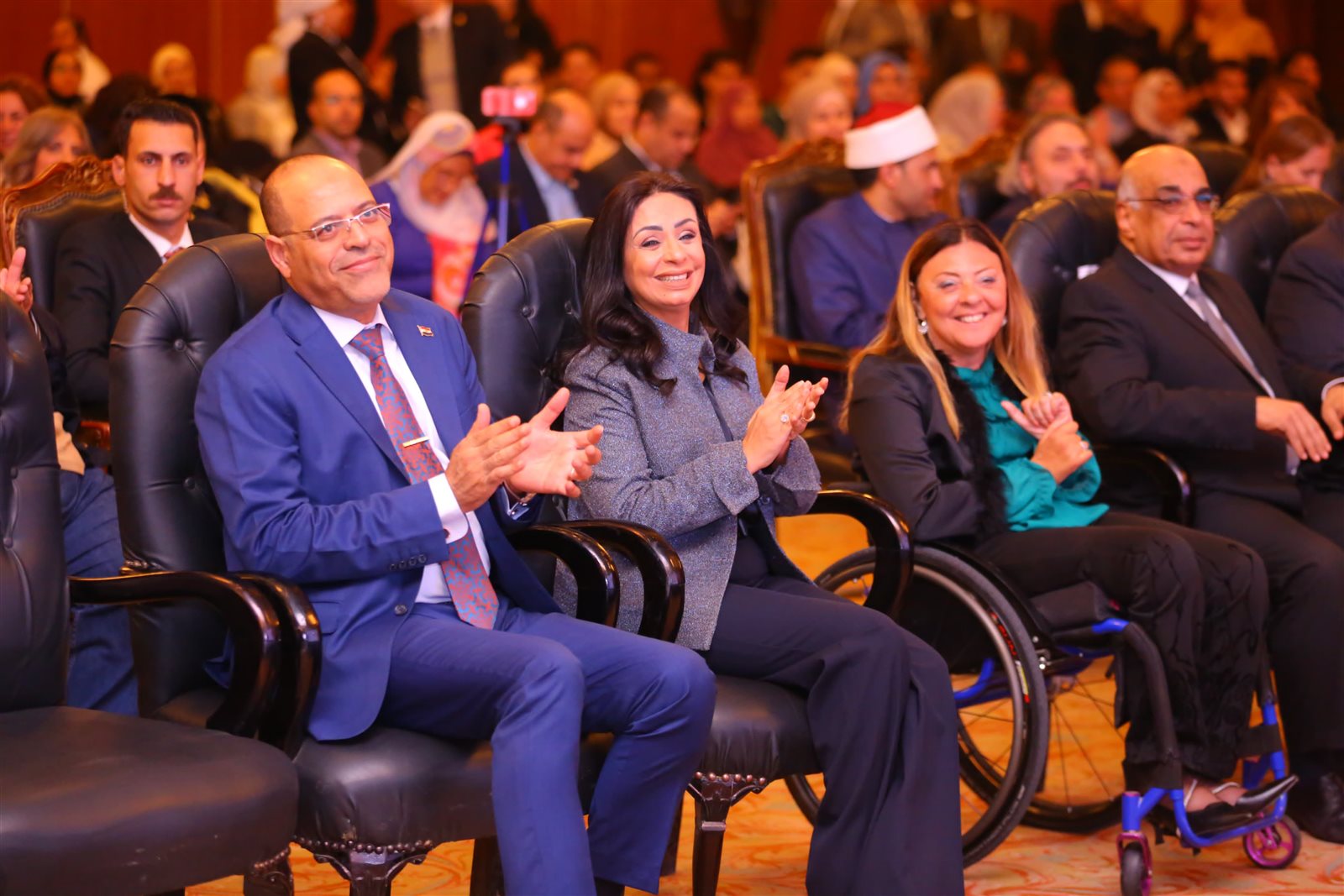 وزيرة التضامن تشهد مؤتمر "الجهود الوطنية لتضمين قضايا الأشخاص ذوي الإعاقة" 1 وزيرة التضامن تشهد مؤتمر "الجهود الوطنية لتضمين قضايا الأشخاص ذوي الإعاقة"