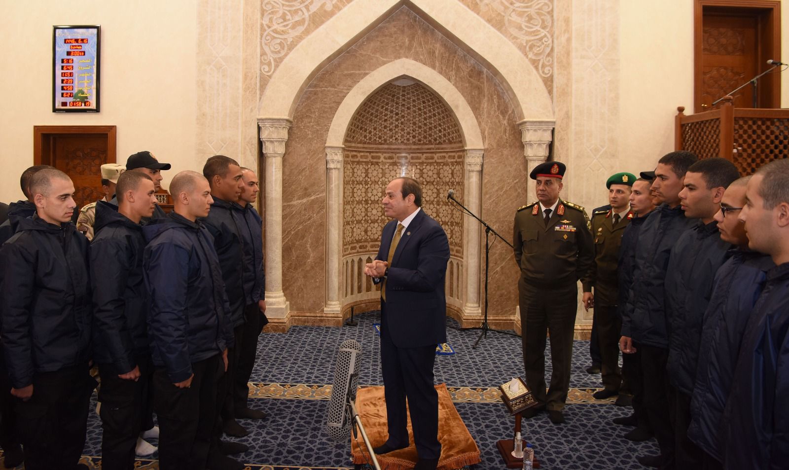 تفاصيل نشاط الرئيس السيسي اليوم (صور)