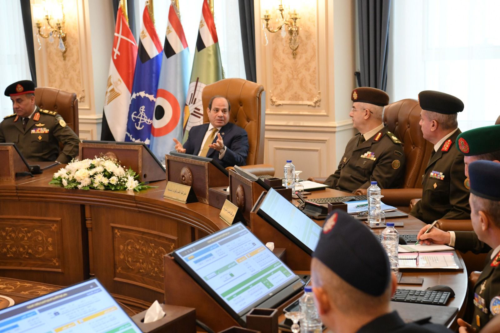 تفاصيل نشاط الرئيس السيسي اليوم (صور)