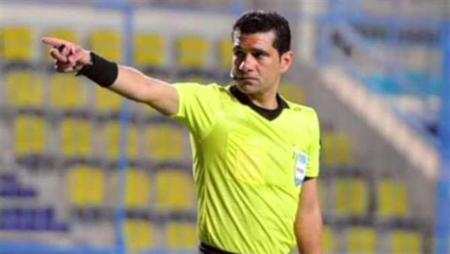 محمود البنا حكمًا لمباراة الأهلي والمصري البورسعيدي في الدوري | خاص