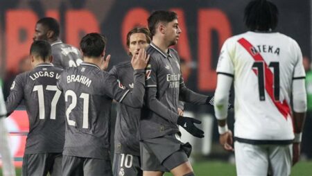في مباراة الأهداف الستة.. ريال مدريد يتعثر أمام رايو فاليكانو
