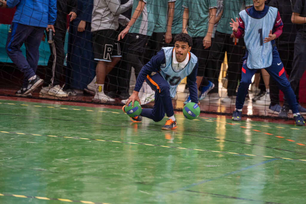 176 لاعب يشعلون بطولة الرياض المدرسية لكرة المناورة