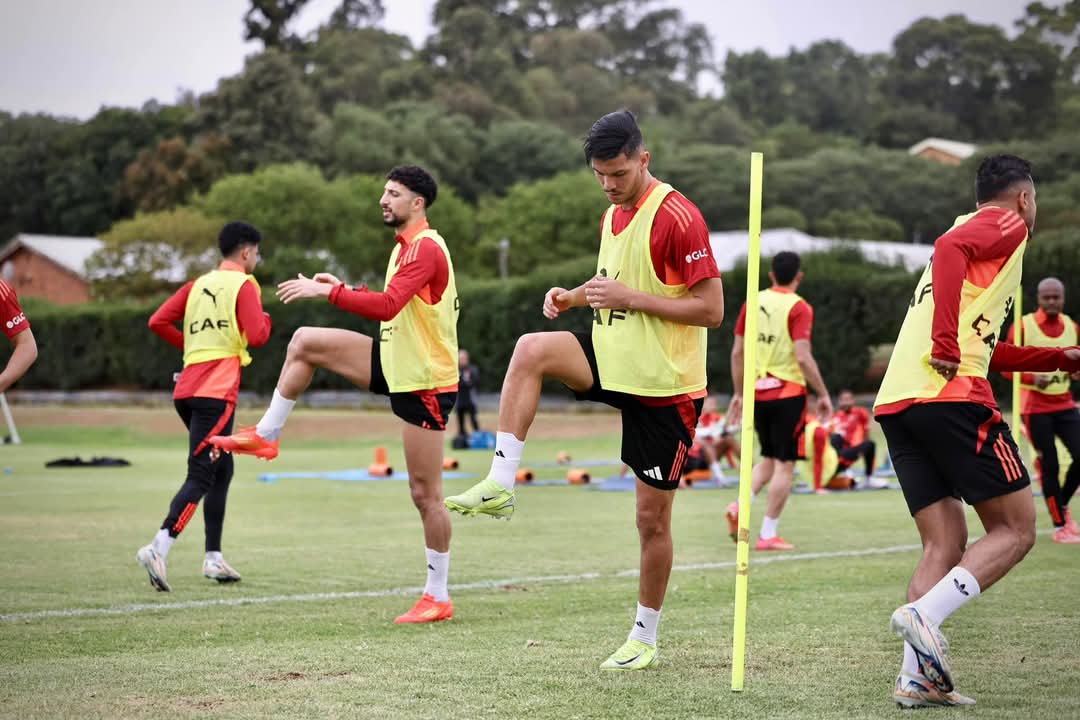 كواليس التدريب الأول للأهلي في جنوب إفريقيا 1 كواليس التدريب الأول للأهلي في جنوب إفريقيا