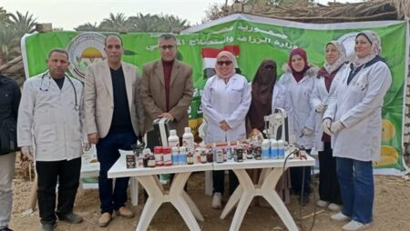 محافظ الجيزة: تحصين 168 ألف رأس ماشية ضد الحمى القلاعية