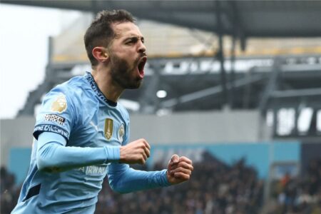 برناردو سيلفا يكشف عن حظوظ مانشستر سيتي في الفوز بـ الدوري الإنجليزي