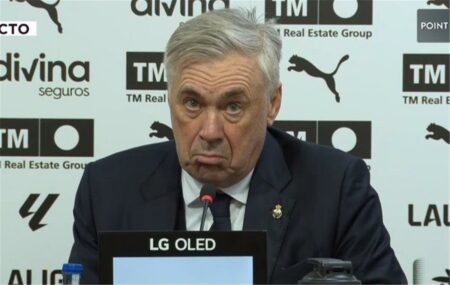 أنشيلوتي يوضح إجراء ريال مدريد بشأن طرد فينيسيوس.. ويهدد بقرار بعد إهدار بيلينجهام لركلة جزاء