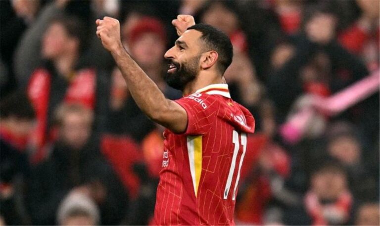 محمد صلاح ينتظر رقمين قياسيين مهمين في مباراة ليفربول ومانشستر يونايتد