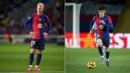 بيان صادم من الاتحاد الإسباني والليجا بشأن قضية أولمو وفيكتور مع برشلونة