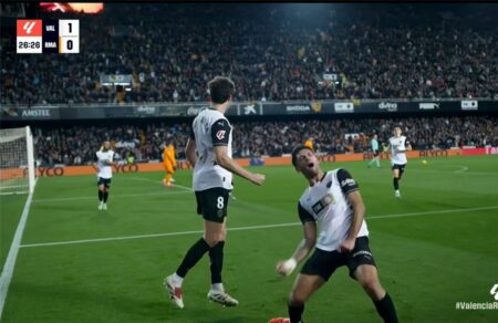فيديو | هوجو دورو يسجل هدف فالنسيا الأول أمام ريال مدريد