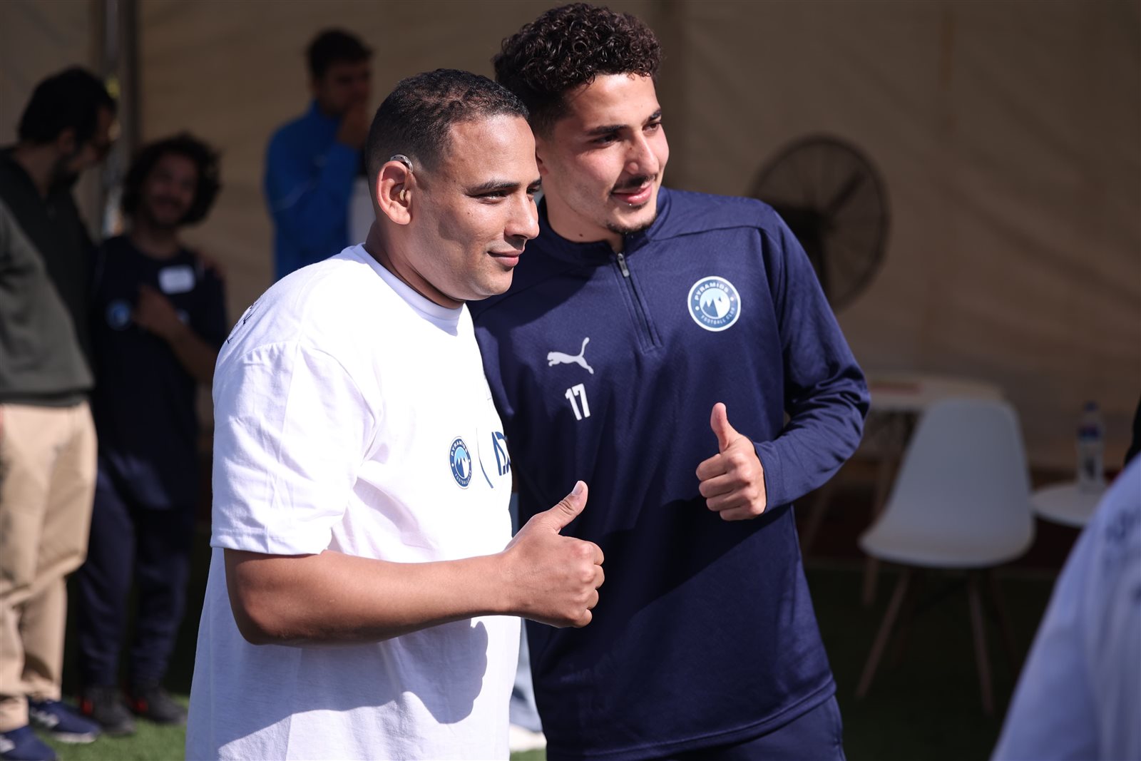 بحضور نجوم الفريق.. بيراميدز يستضيف مبادرة لدعم الأطفال ذوي المهارات الخاصة 5 بحضور نجوم الفريق.. بيراميدز يستضيف مبادرة لدعم الأطفال ذوي المهارات الخاصة