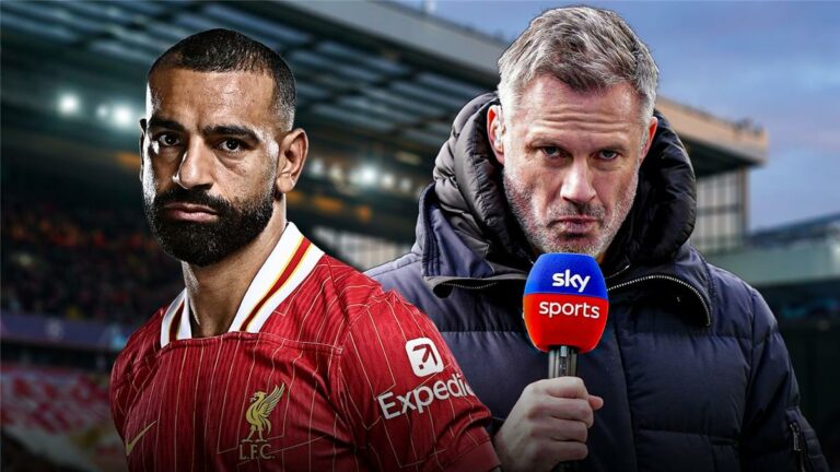 مهووس بي.. محمد صلاح يسخر بقوة من كاراجر بسبب فان دايك