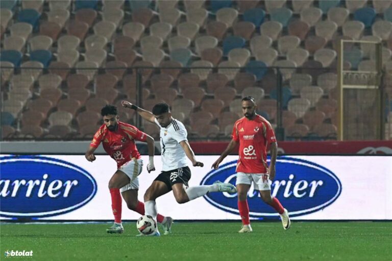 رجل مباراة الأهلي والجونة في الدوري المصري