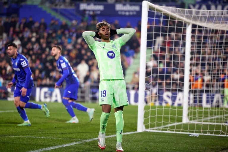 رجل مباراة برشلونة وخيتافي في الدوري الإسباني