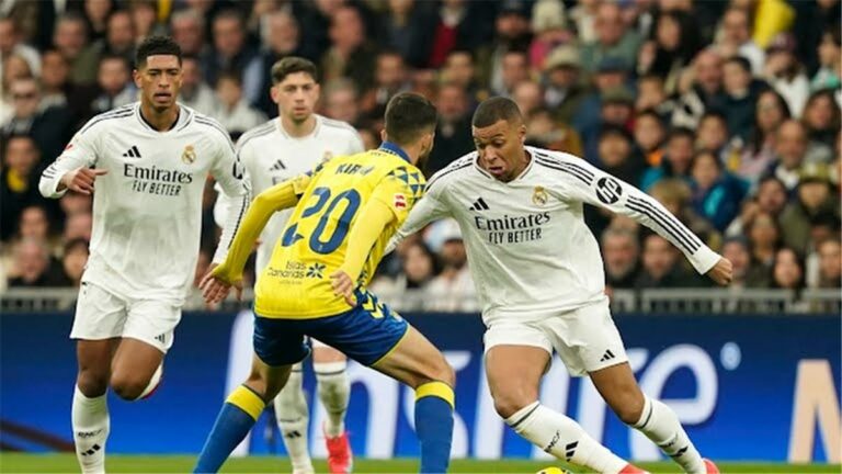 فيديو | مبابي يُسجل هدف تعادل ريال مدريد أمام لاس بالماس