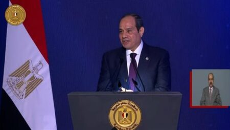 نص كلمة الرئيس السيسي خلال احتفالية عيد الشرطة