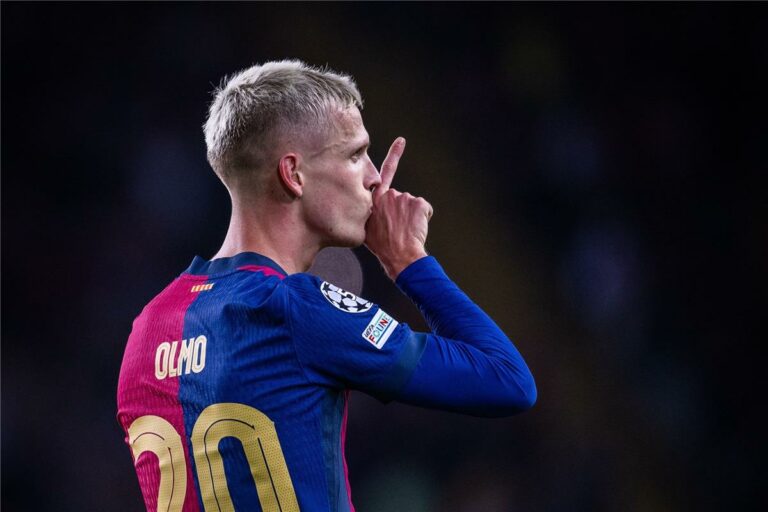 آس توضح موقف داني أولمو من المشاركة مع برشلونة أمام فالنسيا وأتالانتا