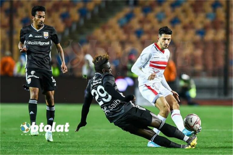 حكم مباراة الزمالك والجونة في الدوري المصري
