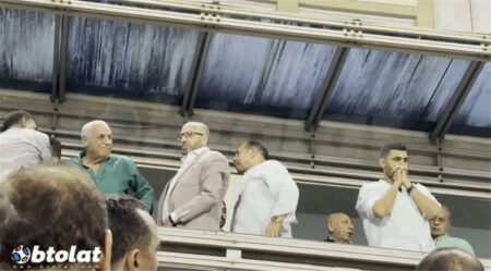 متحدث الزمالك يوضح حقيقة غضب حسين لبيب ومغادرته مباراة الجونة بسبب هجوم الجماهير