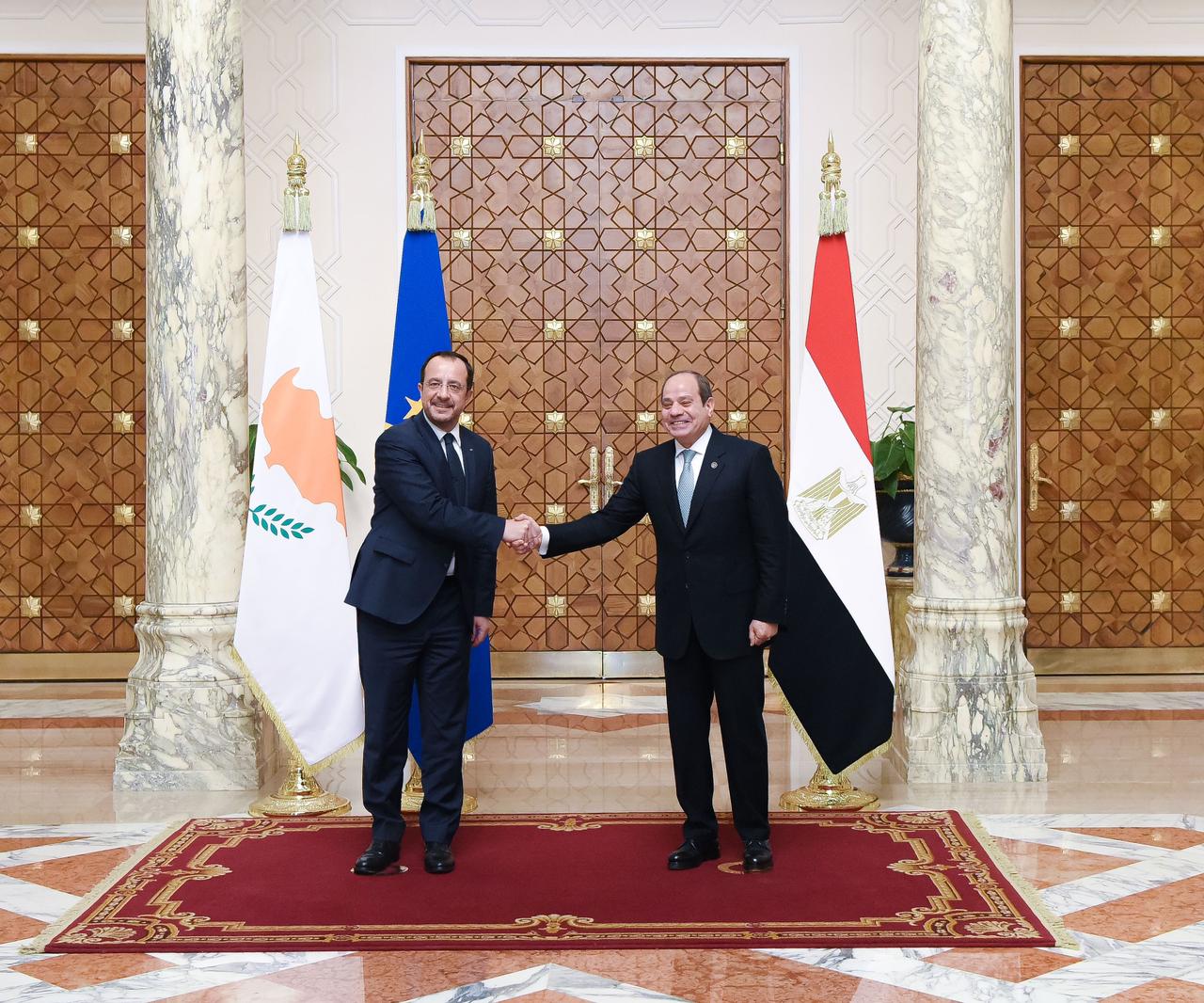 تفاصيل القمة المصرية اليونانية القبرصية بقصر الاتحادية .. صور 4 تفاصيل القمة المصرية اليونانية القبرصية بقصر الاتحادية .. صور