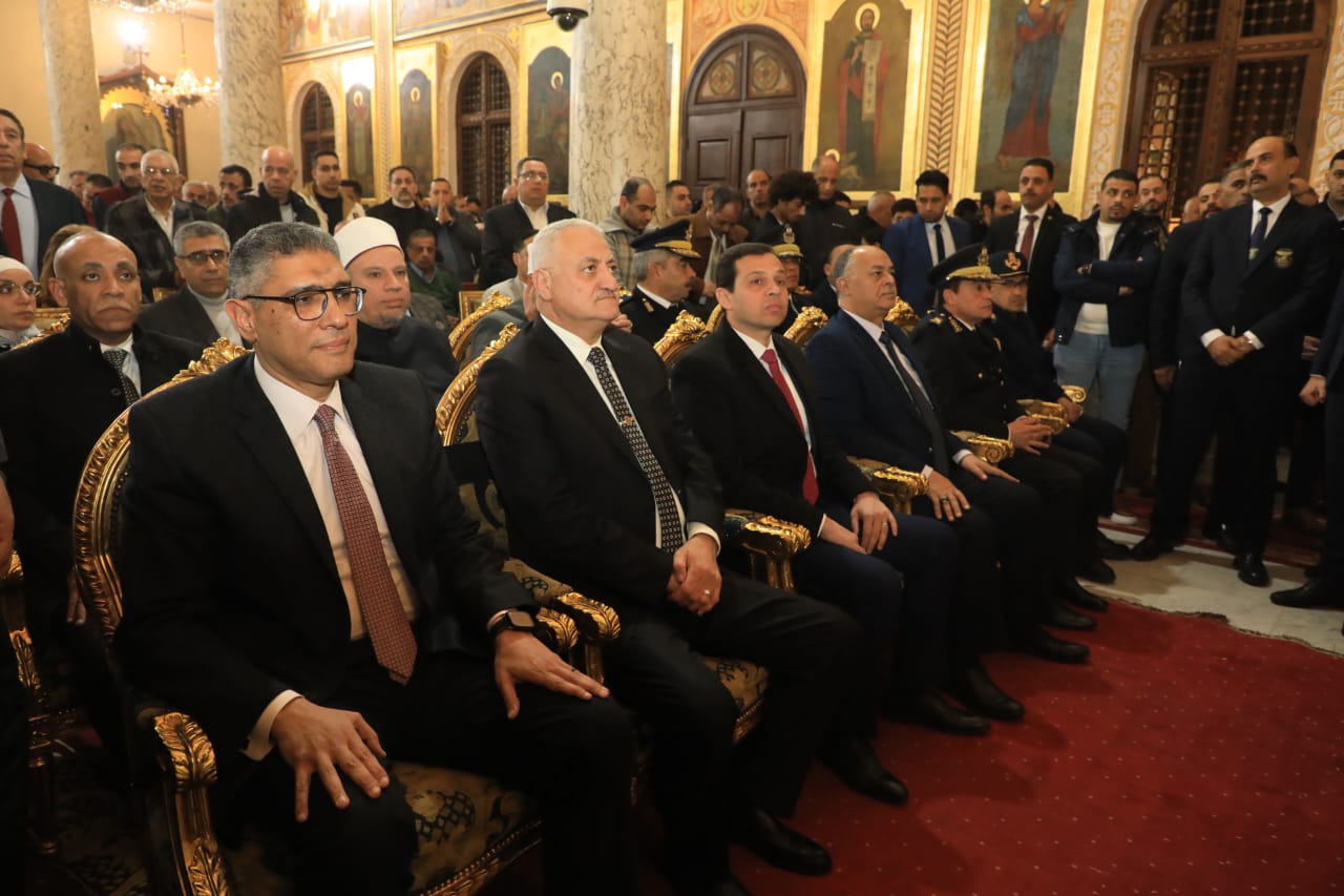 "النجار" يزور مطرانية الجيزة للأقباط الأرثوذكس لتقديم التهنئة بعيد الميلاد المجيد.. صور 3 "النجار" يزور مطرانية الجيزة للأقباط الأرثوذكس لتقديم التهنئة بعيد الميلاد المجيد.. صور