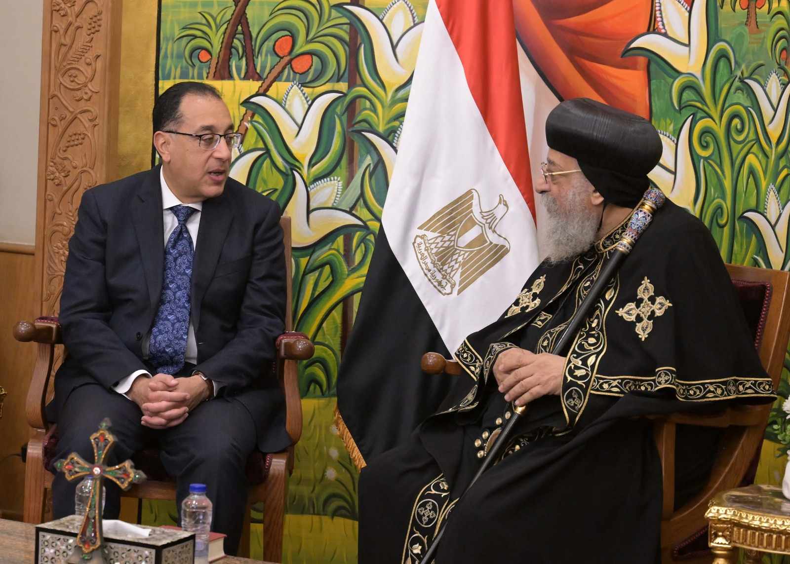رئيس الوزراء يهنئ البابا تواضروس بعيد الميلاد المجيد 4 رئيس الوزراء يهنئ البابا تواضروس بعيد الميلاد المجيد