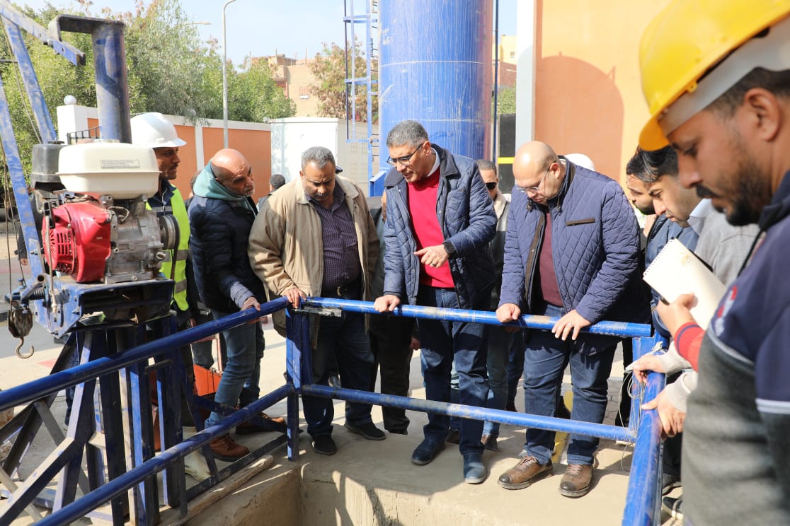 محافظ الجيزة: انتهاء الأعمال الإنشائية لمحطة رفع الصرف الصحي بقرية المنوات 1 محافظ الجيزة: انتهاء الأعمال الإنشائية لمحطة رفع الصرف الصحي بقرية المنوات