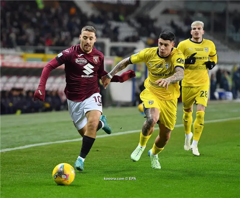 التعادل السلبي ينهى لقاء تورينو وبارما فى الدوري الإيطالي