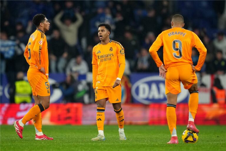 رجل مباراة ريال مدريد وإسبانيول في الدوري الإسباني