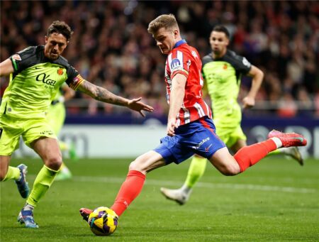 فيديو | أتلتيكو مدريد يهزم مايوركا بثنائية في الدوري الإسباني ويواصل الضغط على ريال مدريد