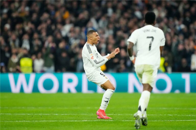 فيديو | مبابي يسجل هدف تعادل ريال مدريد أمام أتلتيكو مدريد