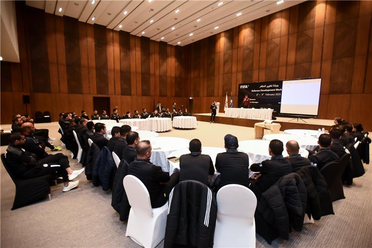 صور | ختام فعاليات اليوم الأول لورشة تطوير التحكيم