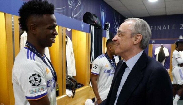 رئيس ريال مدريد ومبابي يقربان فينيسيوس من الدوري السعودي