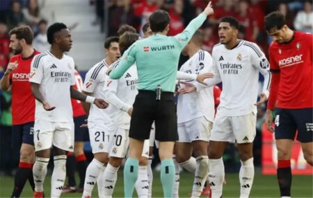 ماركا: غضب عارم في ريال مدريد تجاه الحكام.. وتحرك سريع بسبب طرد بيلينجهام