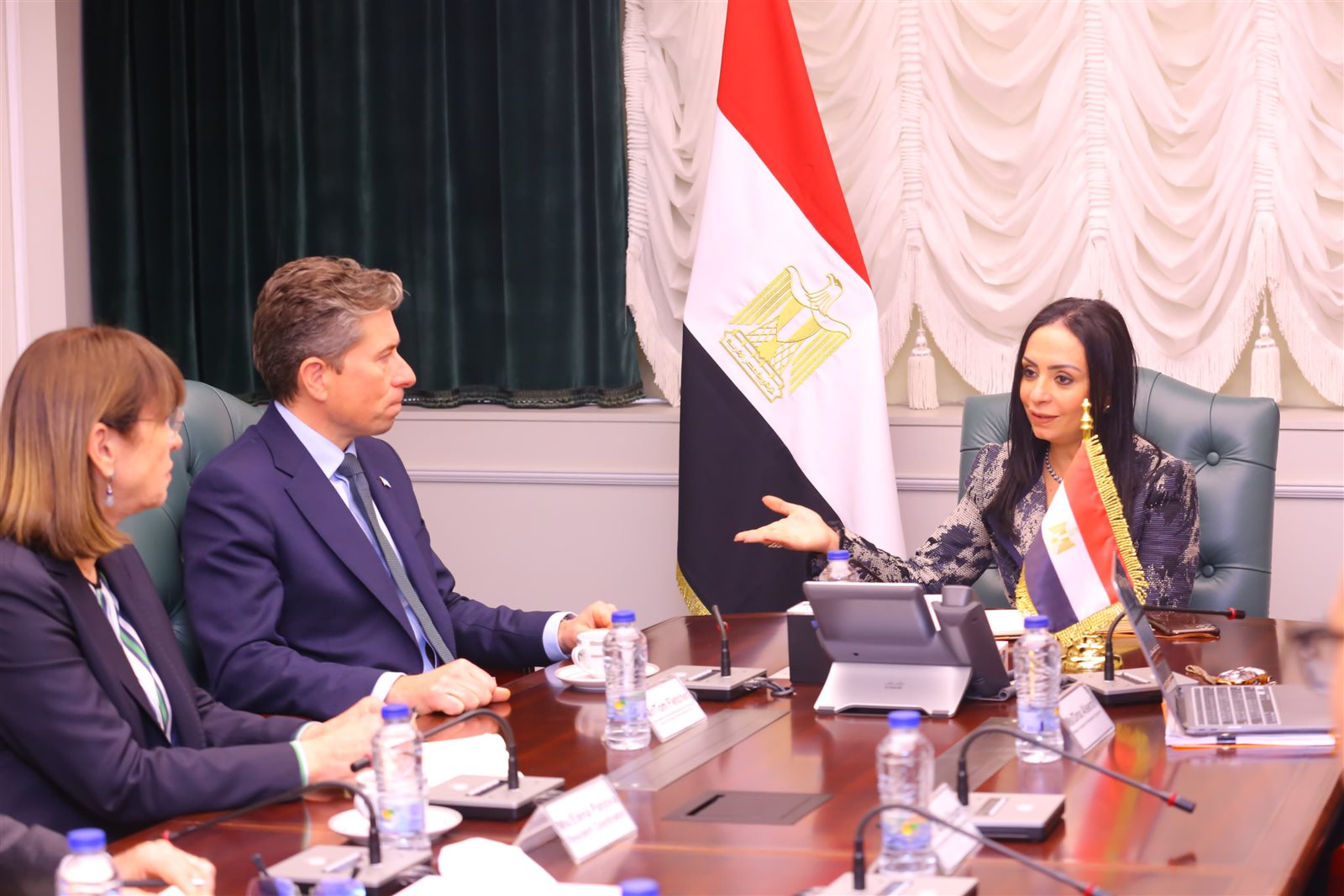 وزيرة التضامن تلتقي وكيل الأمين العام للأمم المتحدة ومنسق الإغاثة الطارئة 3 وزيرة التضامن تلتقي وكيل الأمين العام للأمم المتحدة ومنسق الإغاثة الطارئة