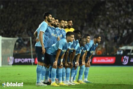 تشكيل بيراميدز أمام مودرن سبورت في الدوري المصري