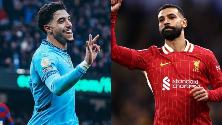 التشكيل المثالي للجولة 25 من الدوري الإنجليزي.. موقف محمد صلاح ومرموش