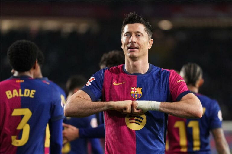 رجل مباراة برشلونة ورايو فاليكانو في الدوري الإسباني
