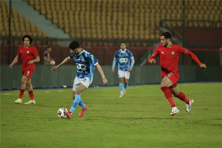 رجل مباراة بيراميدز ومودرن سبورت في الدوري المصري
