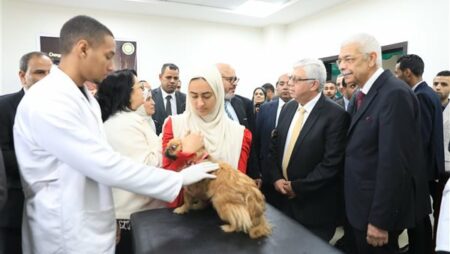 تكلفة إنشائها 5 مليارات جنيه.. وزير التعليم العالي يتفقد جامعة المنوفية الأهلية للاطمئنان على انتظام الدراسة