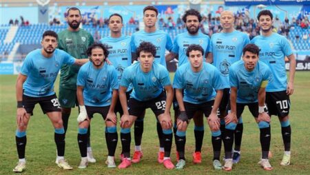 غزل المحلة يتعادل سلبيًا مع المصري البورسعيدي في الشوط الأول