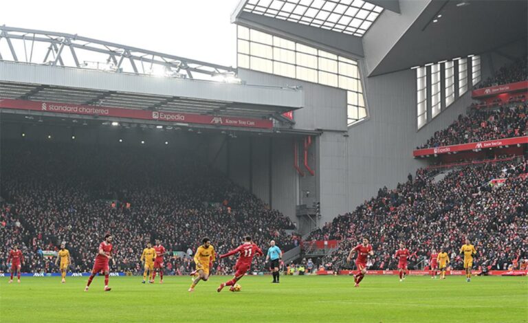 رجل مباراة ليفربول وولفرهامبتون في الدوري الإنجليزي