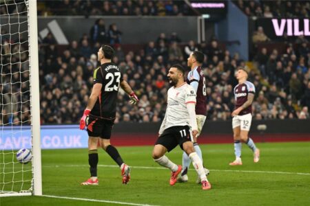 فيديو | محمد صلاح يسجل هدف ليفربول الأول أمام أستون فيلا في الدوري الإنجليزي
