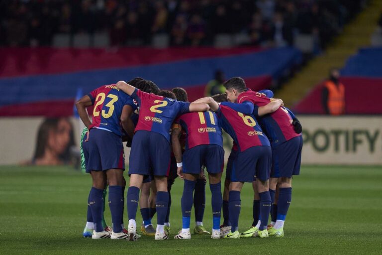 تشكيل برشلونة أمام لاس بالماس في الدوري الإسباني.. ثلاثي هجومي