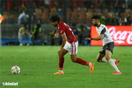حكم مباراة الأهلي وحرس الحدود في الدوري المصري
