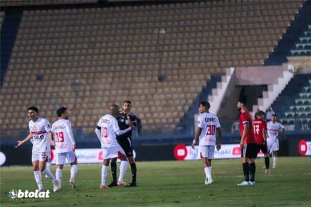 حكم مباراة الزمالك وزد في الدوري المصري
