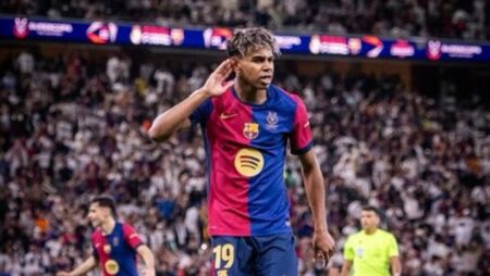 لامين يامال يقود هجوم برشلونة أمام رايو فاليكانو فى الدوري الإسباني