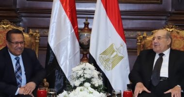 رئيس مجلس الشيوخ والسفير العراقى يؤكدان أهمية التعاون العربى فى مواجهة التحديات
