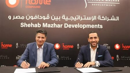 ڤودافون مصر توفر حلول التريبل بلاي لمشروعات شهاب مظهر في الساحل الشمالي