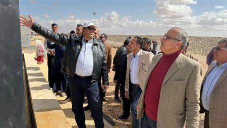 وزارتا البيئة والتنمية المحلية تشاركان في تسليم المدفن الصحي بالظهير الصحراوي لمركز ومدينة الضبعة بمطروح