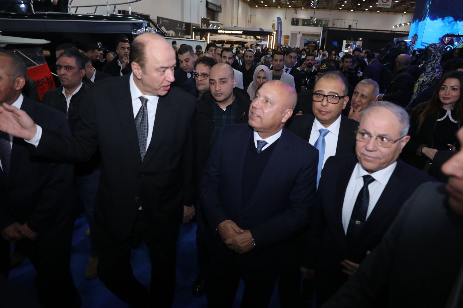 كامل الوزير يفتتح معرض مصر الدولي لليخوت والقوارب 5 كامل الوزير يفتتح معرض مصر الدولي لليخوت والقوارب